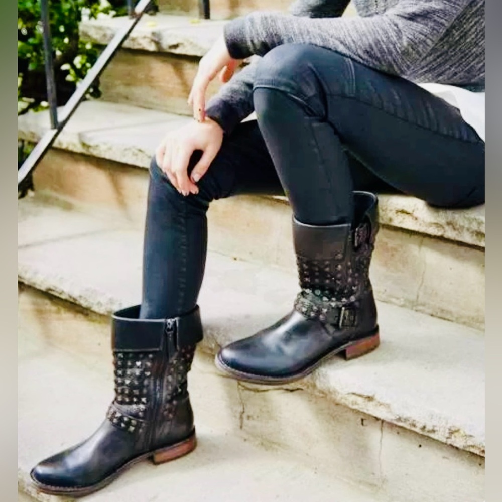 UGG Australia moto boots.